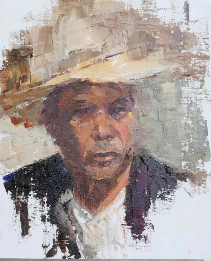 Man in a hat
